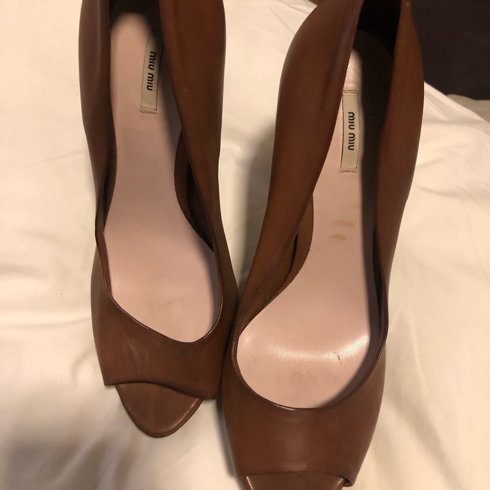 Miu miu Brown heels